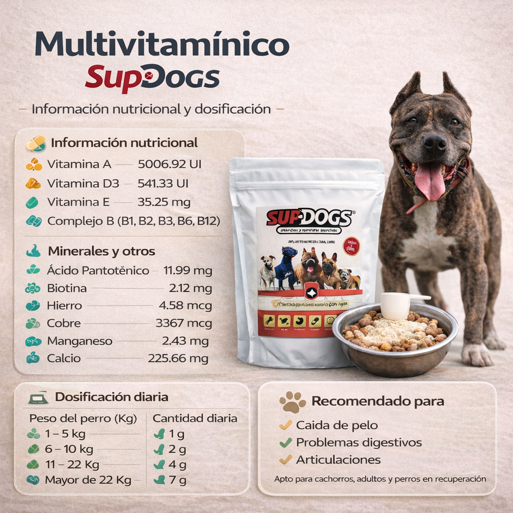 Suplemento nutricional por 1Kg